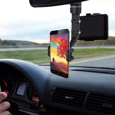 Soporte celular espejo multiple